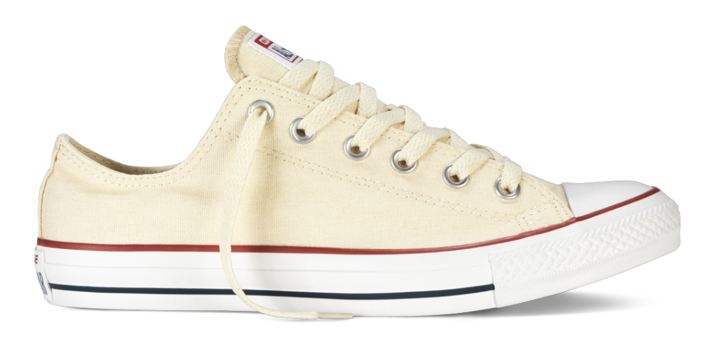 Converse All Stars Laag Creme maat