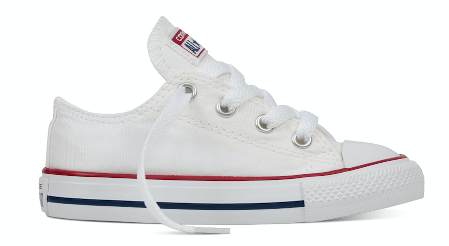 Converse All Stars Laag Kids 7J256C Wit maat 17