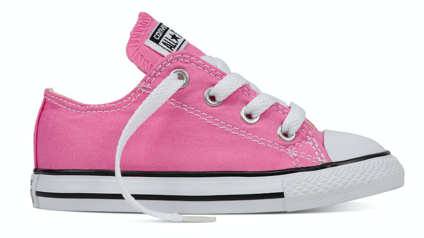 Converse All Stars Laag Kids 7J238C Roze maat 17