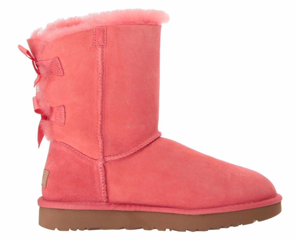 UGG Bailey Bow II Classic Boot Dames 1016225 W/LNT Roze