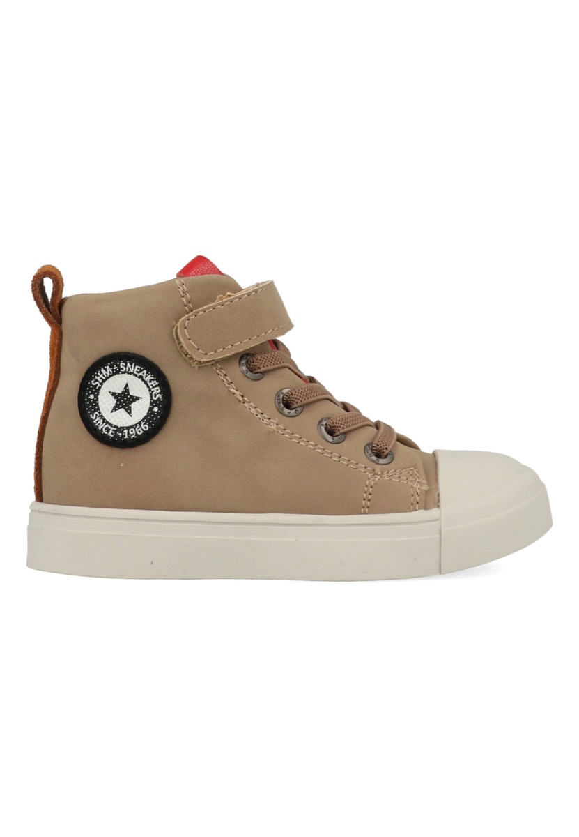 Shoesme Sneakers SH22W024-A Grijs - Bruin-34 maat 34