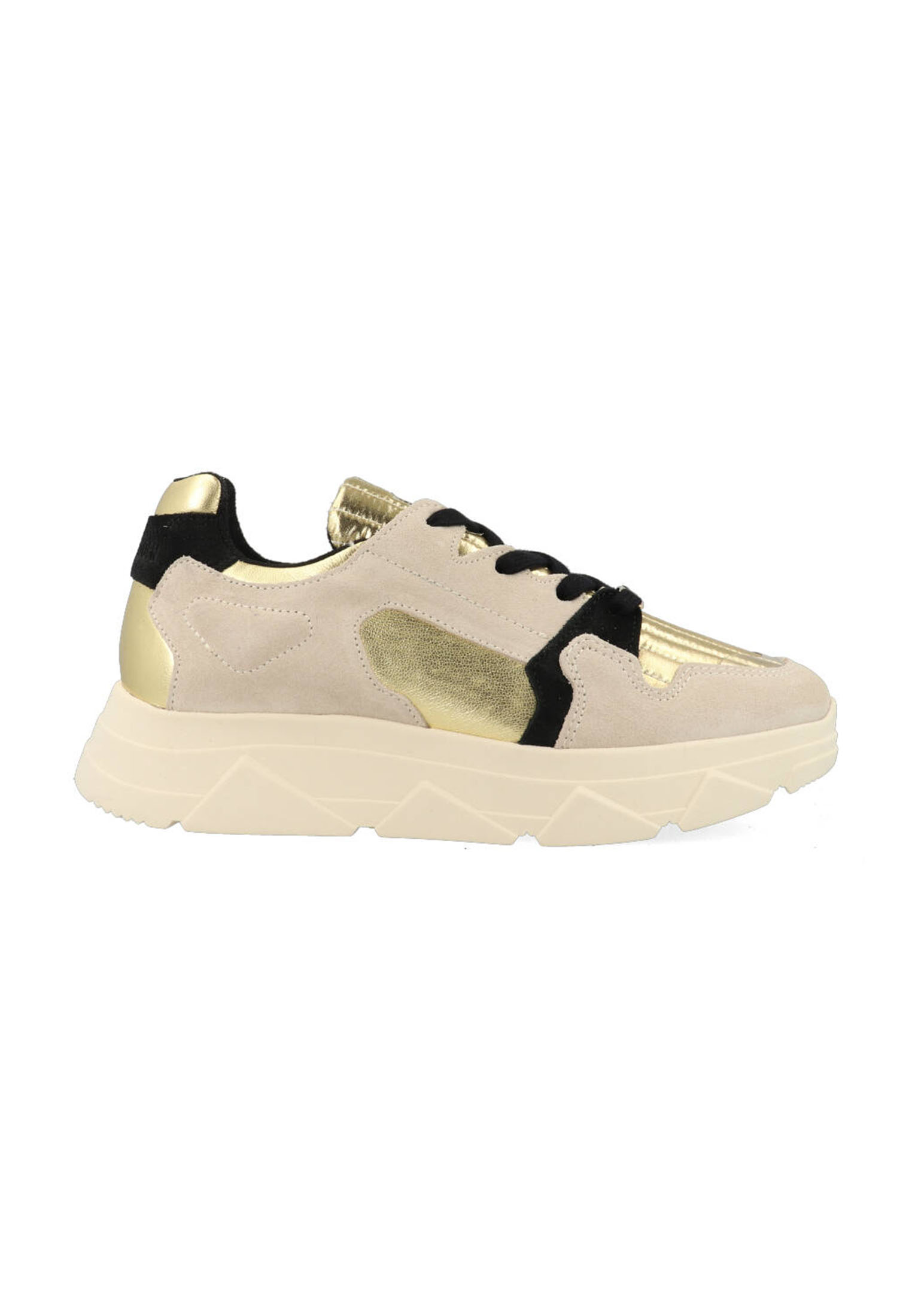 Steve Madden Poppy SM11001665-03008-BGO Beige - Goud-42 maat 42