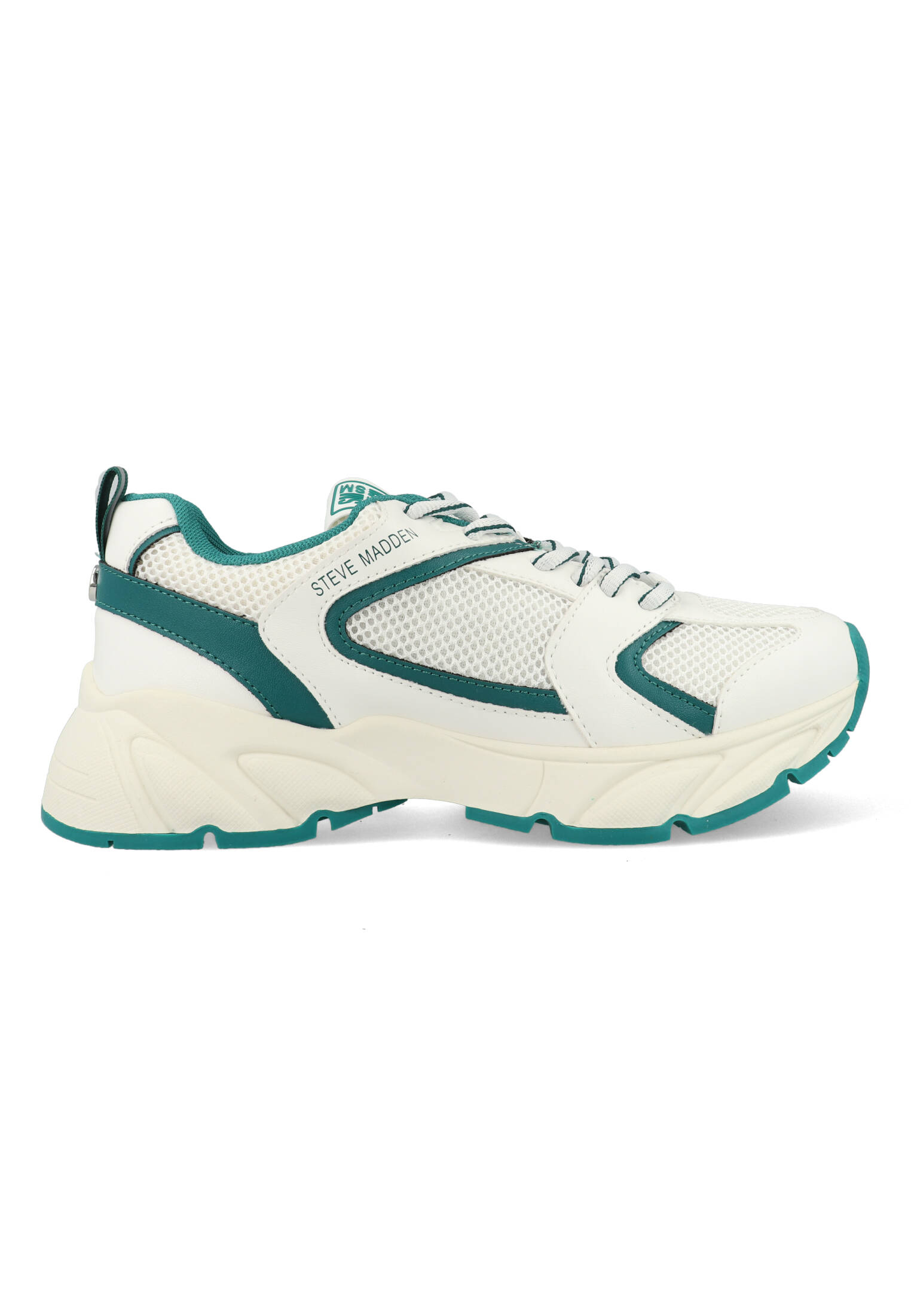 Steve Madden Standout dames sneaker - Wit multi - Maat 40