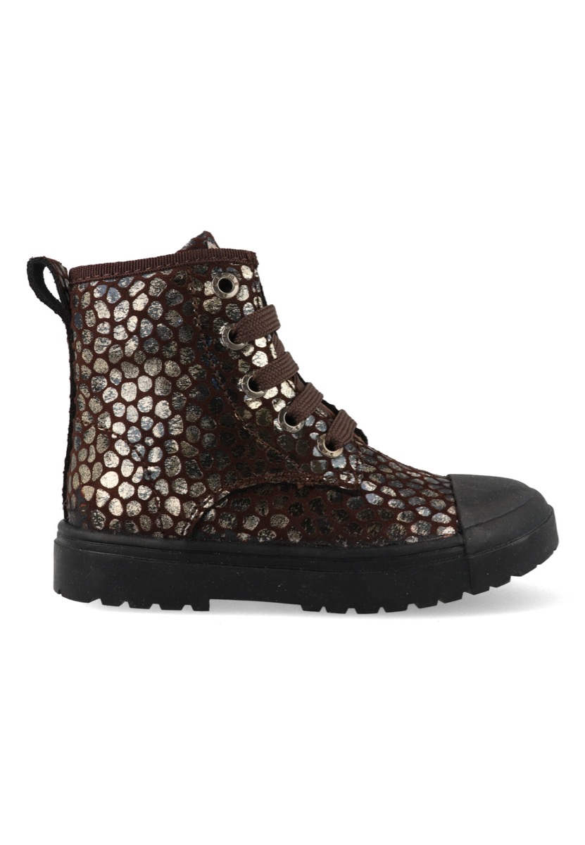 Shoesme Biker-Boots SW23W001-J Zwart / Bronze maat Shoesme Biker-Boots SW23W001-J Zwart / Bronze maat