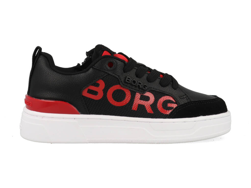 Björn Borg Sneakers T1060 LGO 0950 BLK RED Zwart / Rood