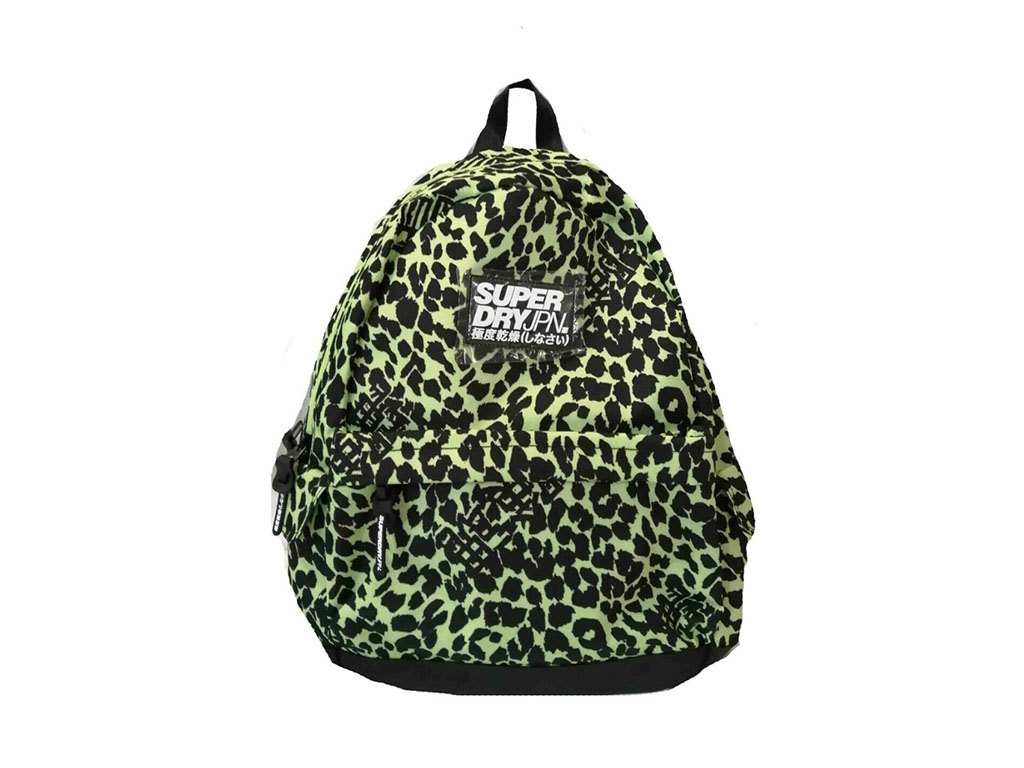 Superdry Rugzak Print Edition Montana W9110073A Groen maat