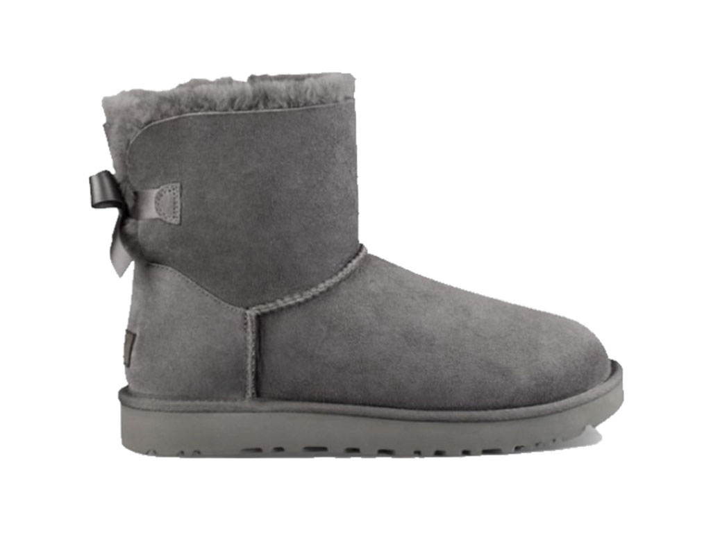 UGG Mini Bailey Bow II Boots 1016501/GREY Grijs maat 17 Top Merken Winkel