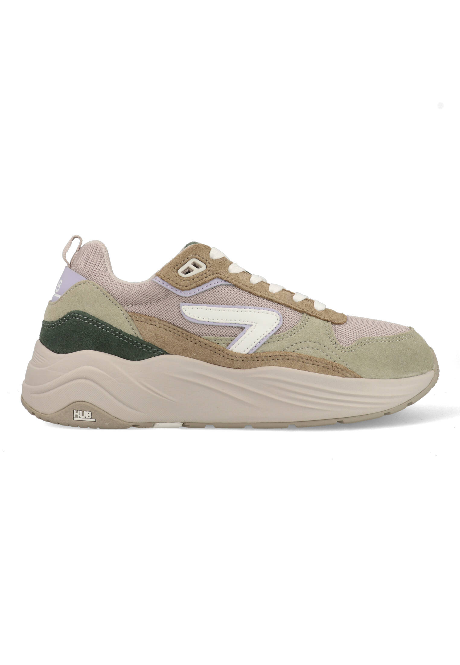 HUB Glide S43 W6207S43-S23-C19 Grijs / Beige-42 maat 42 afbeelding