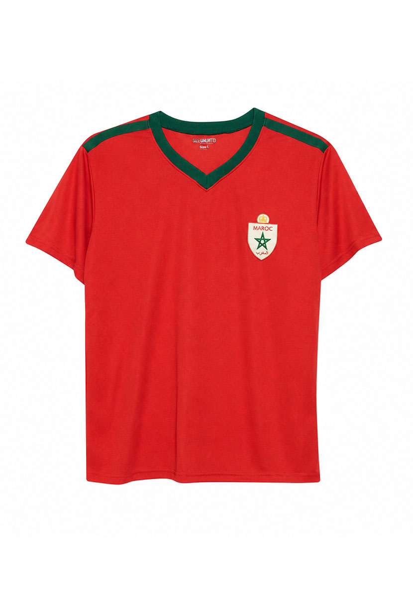 Marokko WK T-Shirt Heren maat