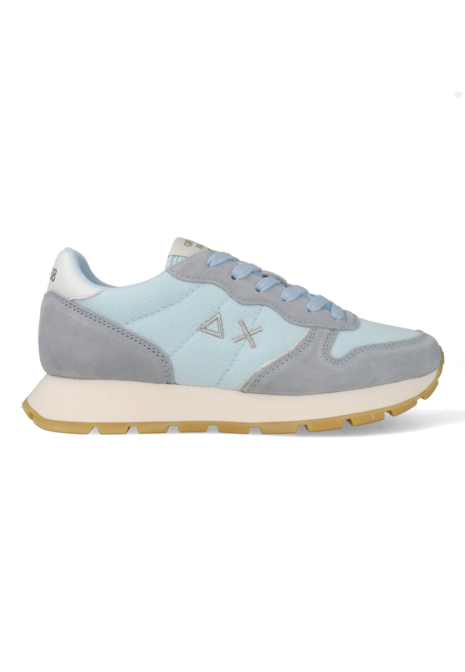 SUN68 damessneaker blauw