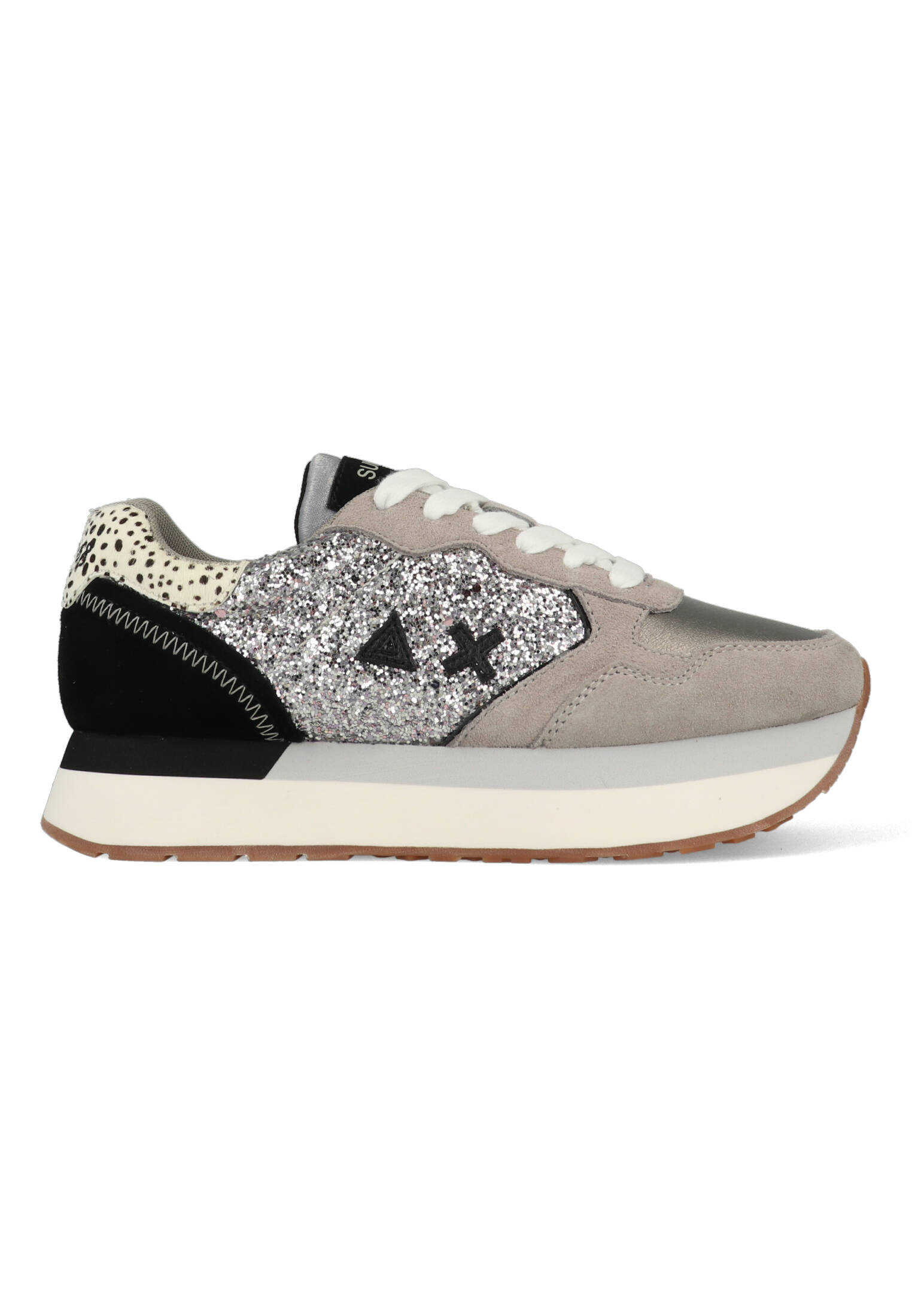 SUN68 Kelly Big Glitter Z43217_44 Grijs / Glitter-38 maat 38