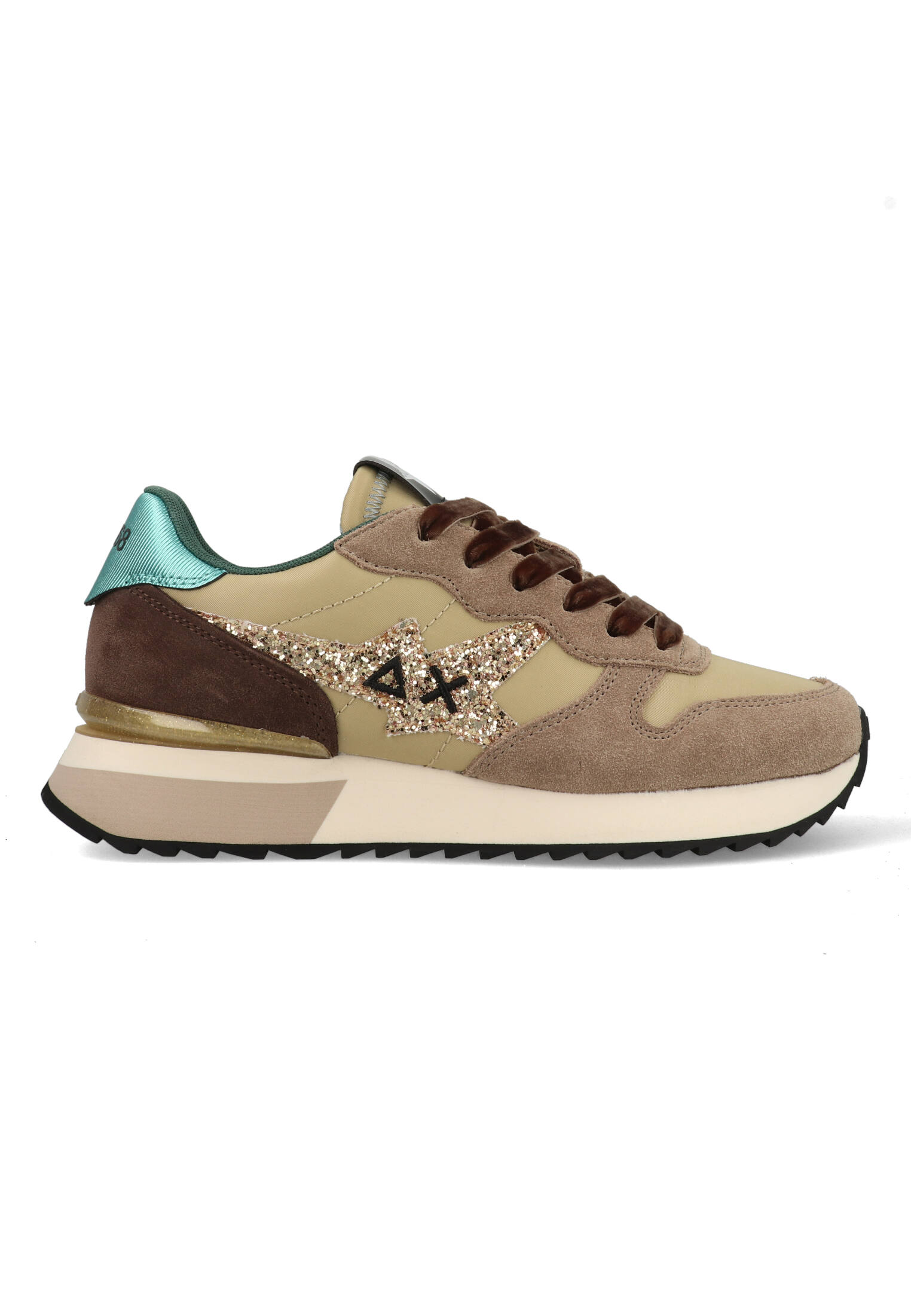 SUN68 Stargirl Glitter Logo Z45217_77 Beige-38 maat 38