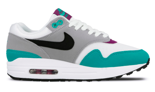 nike air max grijs groen