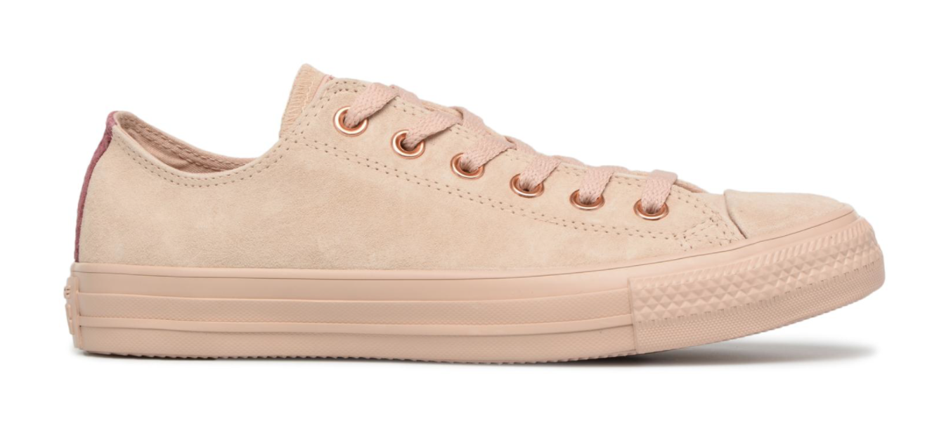 Converse All Stars Suede 161203C Beige 35 Maat 35 converse kopen in de aanbieding