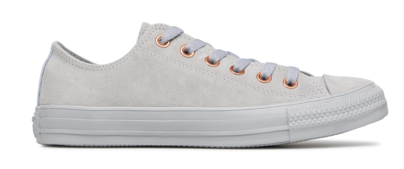Converse All Stars Suede 161206C Grijs 35 Maat 35 converse kopen in de aanbieding